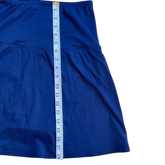 Land’s End Women's High Waisted Modest Swim Skirt Swim Bottoms • Navy • 4 • NWT - Picture 9 of 10